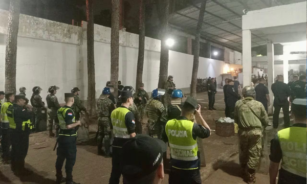 Requisa en la cárcel de Ciudad del Este