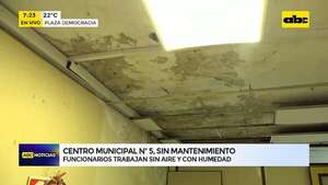 Video: Deplorable estado del Centro Municipal Nº 5 - ABC Noticias - ABC Color