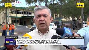 Video: Envían ayuda luego de destructivo temporal a localidades de Caaguazú - ABC Noticias - ABC Color