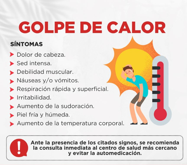 Días de intenso calor: con medidas sencillas antes de exponerse se puede evitar descompensaciones