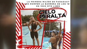 Cielo Peralta hizo historia en natación - SNT