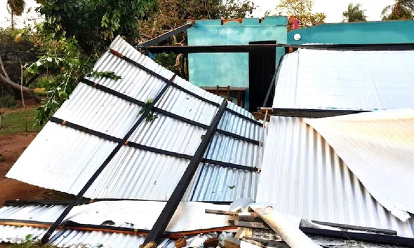 Envían ayuda humanitaria al Caaguazú tras fuerte temporal que afectó a más de 30 familias - OviedoPress