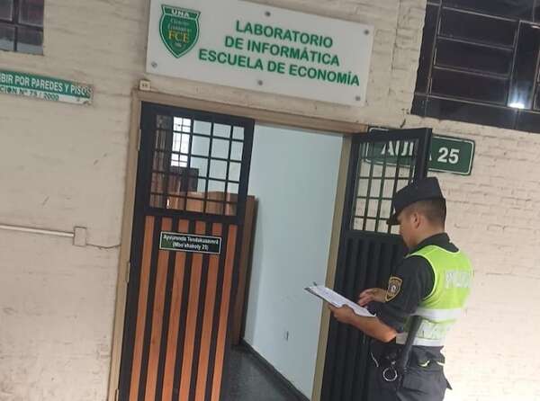 Roban casi 50 computadoras de la Facultad de Economía de la UNA - Policiales - ABC Color