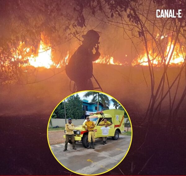 VOLUNTARIOS TRABAJARON INCANSABLEMENTE PARA CONTROLAR INCENDIOS FORESTALES