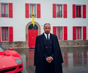 Hamilton cumple su "sueño de correr de rojo" en su primer día como piloto de Ferrari - Automovilismo - ABC Color