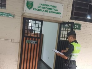 Robo en la Facultad de Economía de la UNA: 46 computadoras fueron sustraídas
