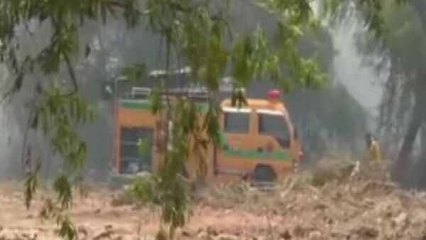 Incendio devasta la zona del Banco San Miguel - SNT