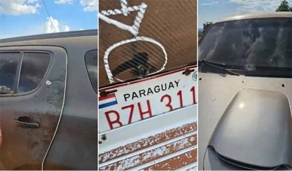 A balazos recibieron a comitiva policial-fiscal y de periodistas durante intervención en Yasy Kañy | DIARIO PRIMERA PLANA