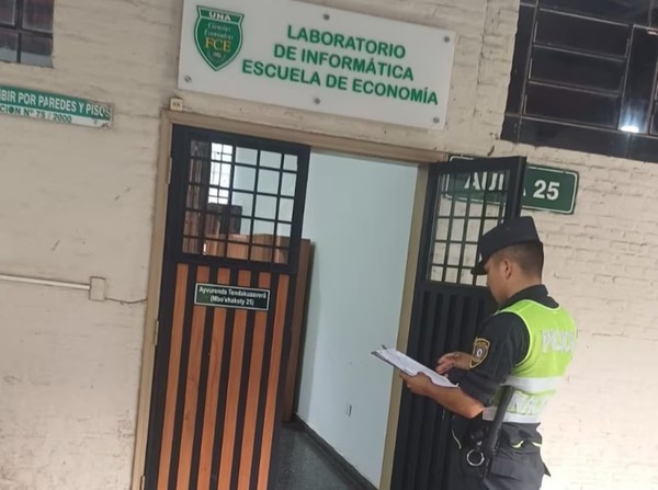Sustraen unas 46 notebooks de Economía UNA - 1000 Noticias