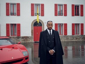 Versus / Lewis Hamilton da sus primeros pasos como piloto de Ferrari