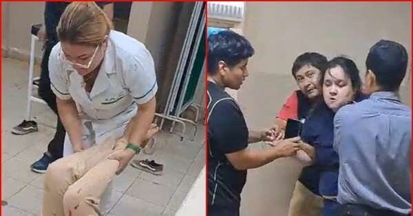Diario HOY | VIDEO| Mujer borracha ataca a personal de hospital tras incidente con su pareja