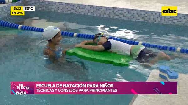 Natación para niños: más que un deporte, una herramienta para el crecimiento - Ensiestados - ABC Color