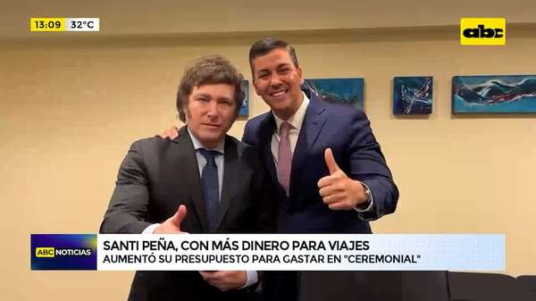 Despilfarro en servicios de ceremonial: en 2024 Peña gastó G. 9.000 millones más de lo previsto - ABC Noticias - ABC Color