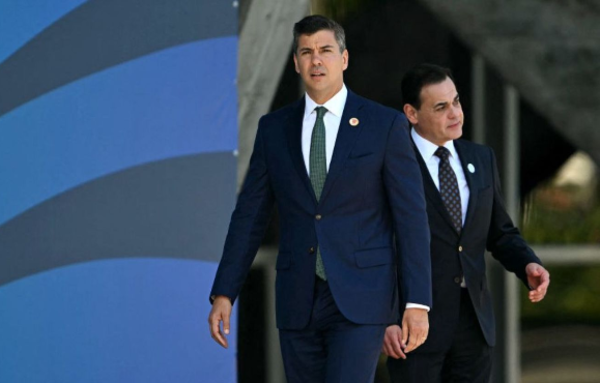 Santiago Peña no participó del juramento de Donald Trump