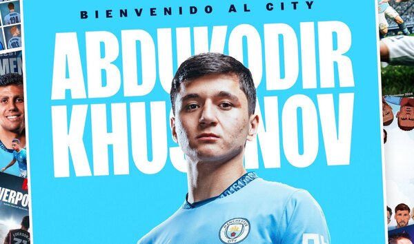 Versus / Manchester City ficha al central uzbeco Abdukodir Khusanov