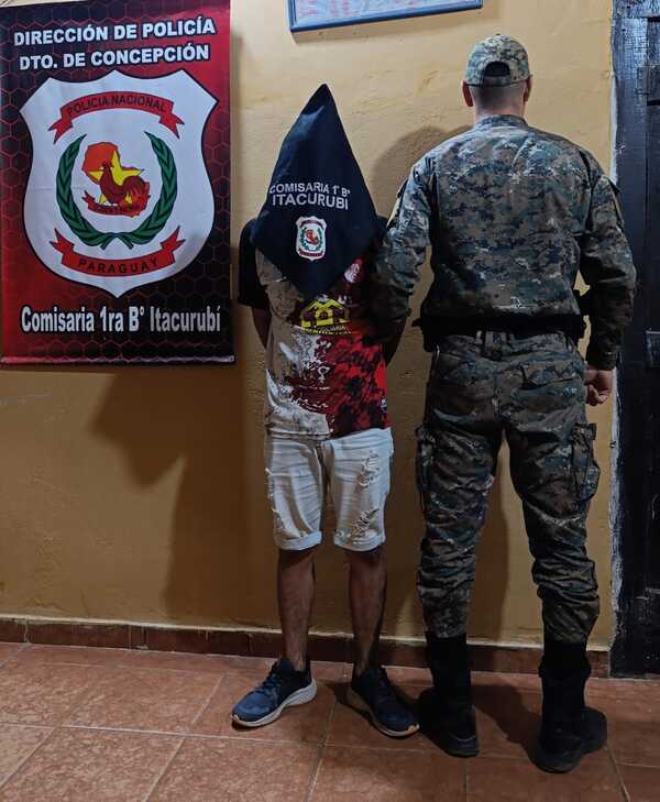 Detienen a hombre con dos órdenes de captura por violencia familiar en Concepción