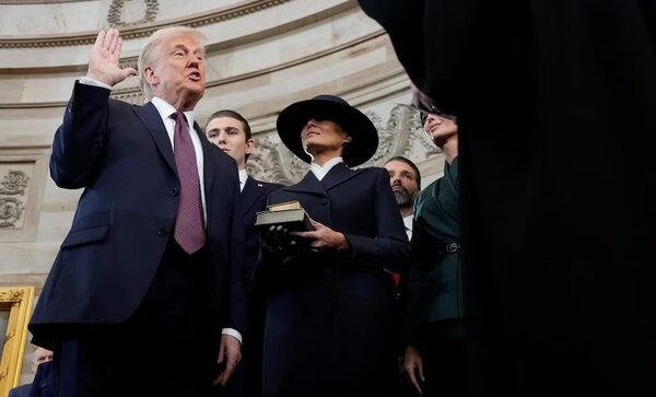 Donald Trump asume como el 47° presidente de Estados Unidos y anuncia medidas inmediatas