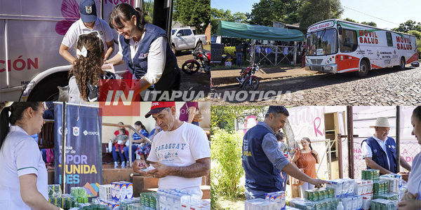 ATENCIÓN MÉDICA INTEGRAL EN ITAPÚA: EL MÓVIL SALUD RECORRERÁ LOS DISTRITOS - Itapúa Noticias