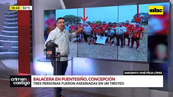 Sicariato deja tres muertos en Puentesiño: ¿de dónde provino la orden? - Crimen y castigo - ABC Color