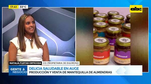 Delicia saludable en auge: producción y venta de mantequilla de almendras - Gente & Negocios - ABC Color