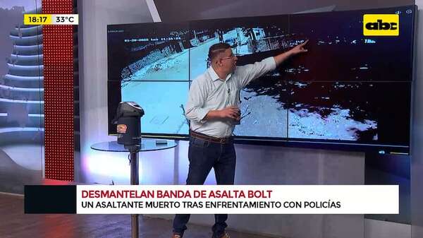 Video: esta es la crónica de la muerte de un asaltante de motobolt en la Chacarita - Crimen y castigo - ABC Color