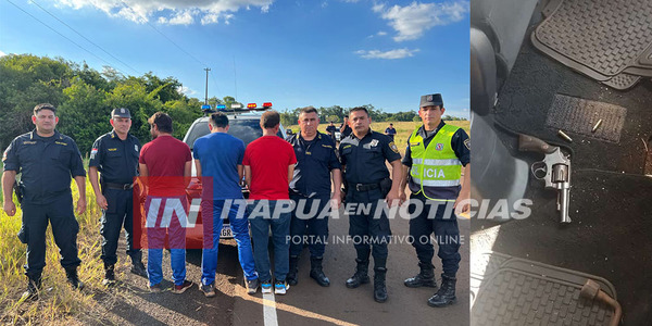 TRES APREHENDIDOS MÁS POR EL ROBO DE ESTA MAÑANA EN CAMBYRETÁ - Itapúa Noticias