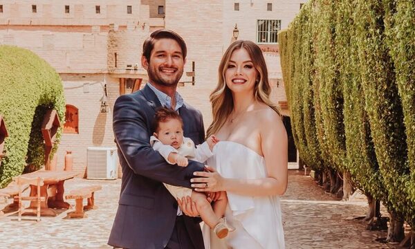 Hijo de la ex reina de belleza Deisy Lezcano ya es cristiano