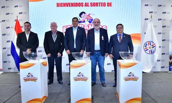 Realizan sorteo del torneo Esperanzas de Alto Paraná