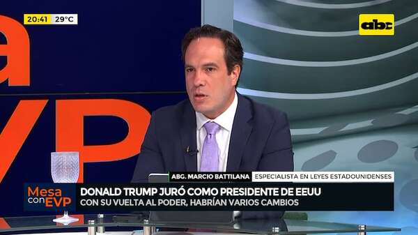 ¿Qué implicará para Paraguay el retorno de Donald Trump?: habrán varios cambios, según abogado - Mesa de Periodistas - ABC Color