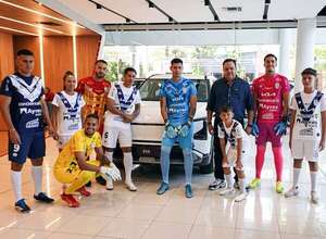 Kia renueva patrocinio en casaca del Sportivo Ameliano - Empresariales - ABC Color