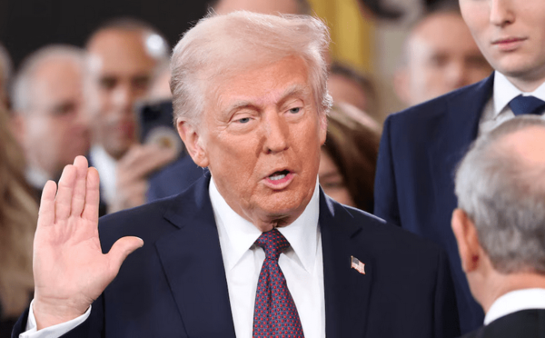 “La era de oro de EE. UU. comienza ahora”, afirmó Donald Trump tras jurar como presidente N.° 47