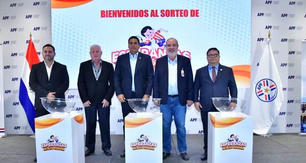 Realizan sorteo del torneo Esperanzas de Alto Paraná en nueve municipios