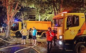 Pareja de adultos mayores pierde su despensa en voraz incendio