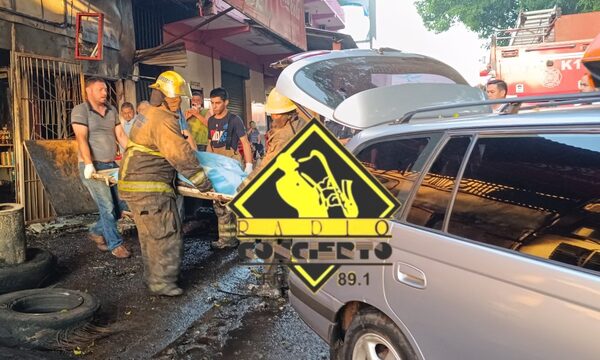 Pareja de ancianos muere calcinada en voraz incendio