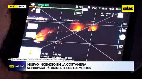 Video: Nuevo incendio afecta zona de la Costanera - ABC Noticias - ABC Color