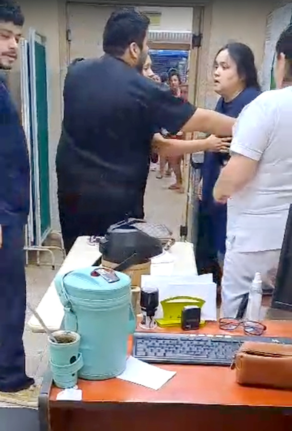 Supuesta sobrina de Juan Afara ataca a médicos y causa destrozos en hospital distrital de Pdte. Franco - La Clave