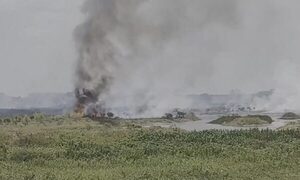“Hay pirómanos dando vueltas por ahí”, he’i bombero sobre incendios en Banco San Miguel