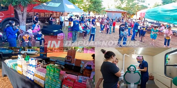 JORNADA DE SERVICIO EN EL B° SANTA LIBRADA DE CAMBYRETÁ - Itapúa Noticias