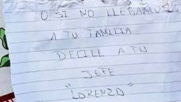 Disparan casa de policía y dejan una nota: “devuelvan la mercadería o la plata”