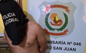 Capturan a malagradecido hombre que maltrata constantemente a su madre