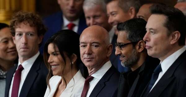 La Nación / Zuckerberg, Bezos y Musk, en primera fila del nuevo poder