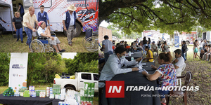 JORNADAS DE SERVICIO DE LA GOBERNACIÓN CON MUY BUENOS RESULTADOS - Itapúa Noticias