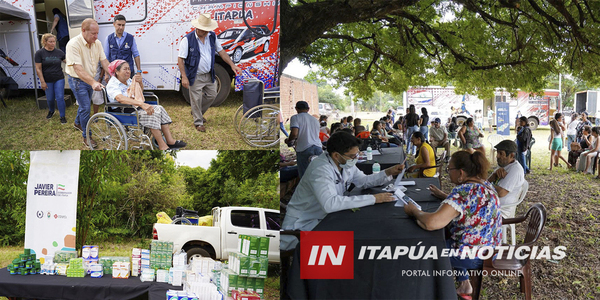 JORNADAS DE SERVICIO DE LA GOBERNACIÓN CON MUY BUENOS RESULTADOS - Itapúa Noticias