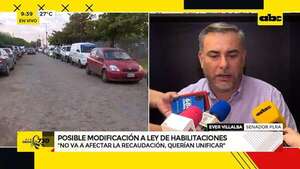 Senador plantea nueva modificación a la ley de habilitaciones  - ABC Noticias - ABC Color