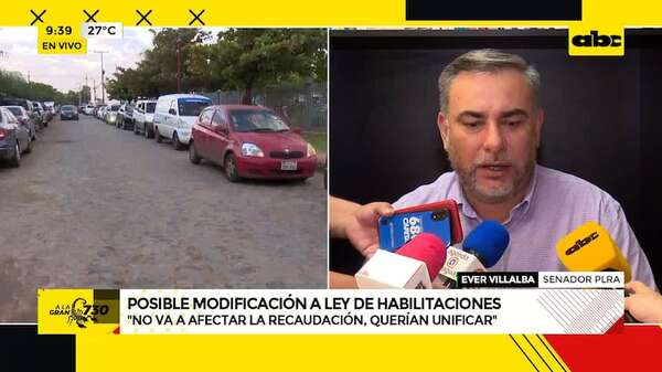 Senador plantea nueva modificación a la ley de habilitaciones - ABC Noticias - ABC Color