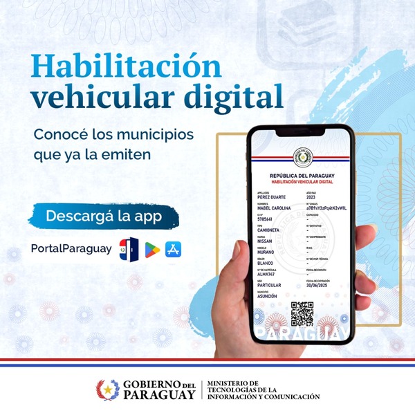 Cada vez más municipios se suman a la digitalización de la habilitación vehicular - .::Agencia IP::.
