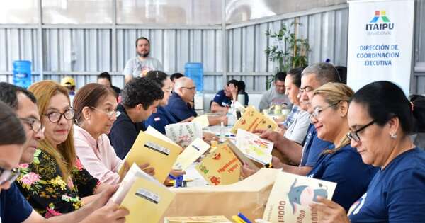 La Nación / Kits del MEC incluirán libros de cuentos aportados por Itaipú