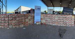 La Nación / Incautan cerca de 15 toneladas de productos frutihortícolas en Fernando de la Mora