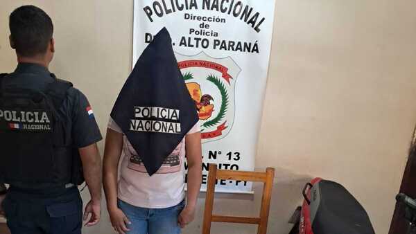 Policía detiene a trabajadora doméstica por hurto de más de G. 50 millones en CDE