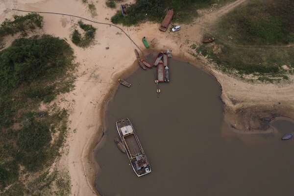 Tras varias semanas de descenso, el río Paraguay presenta leve crecimiento - Clima - ABC Color